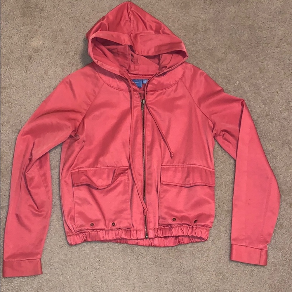❌ SOLD ❌  🖤Salmon Bomber Jacket🖤